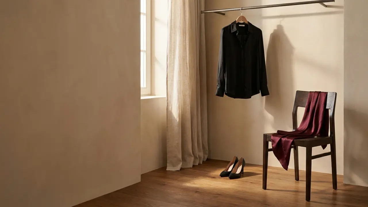 Een zorgvuldig gepresenteerde garderobe als inspiratie voor een eigen aanbod