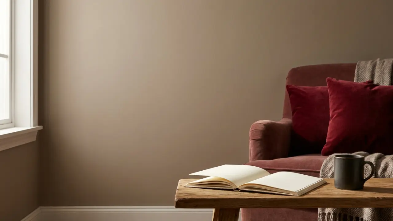 Een open notitieboek op een rustige tafel